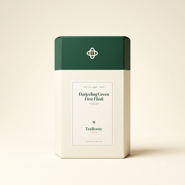 Darjeeling Green First Flush — Pyramid Teabags