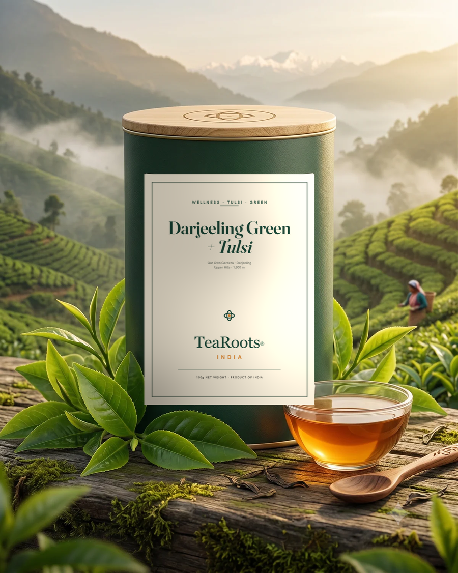 Darjeeling Green + Tulsi